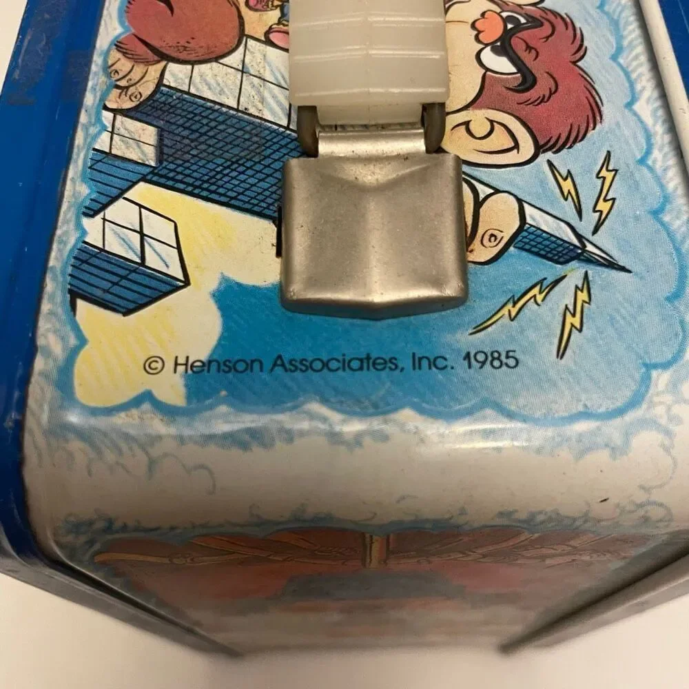 Muppet Babies 1985 Vintage Metal Lunchbox. 80s cartoons